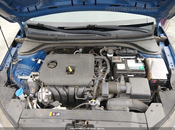 5NPD74LF0LH608984 2020 HYUNDAI ELANTRA Blue Widok z tyłu