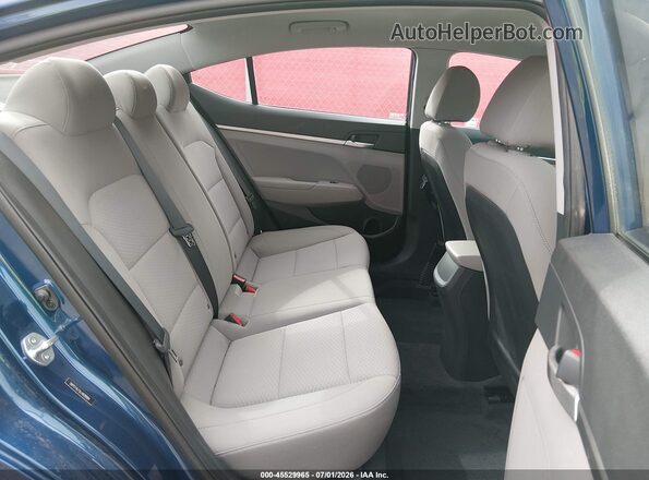 5NPD74LF0LH608984 2020 HYUNDAI ELANTRA Blue Widok naklejki z numerem VIN