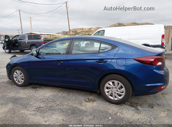 5NPD74LF0LH608984 2020 HYUNDAI ELANTRA Blue 