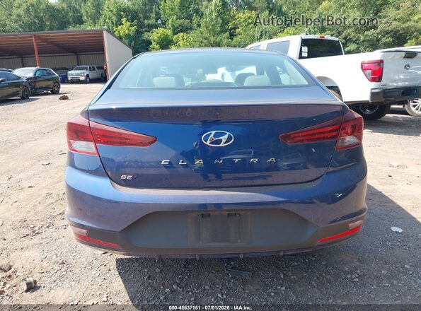 5NPD74LF0LH610461 2020 HYUNDAI ELANTRA Blue 