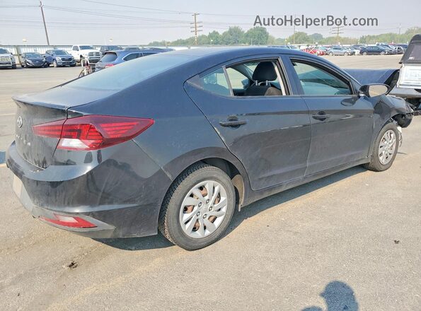 5NPD74LF0LH610962 2020 HYUNDAI ELANTRA Black Trasero derecho