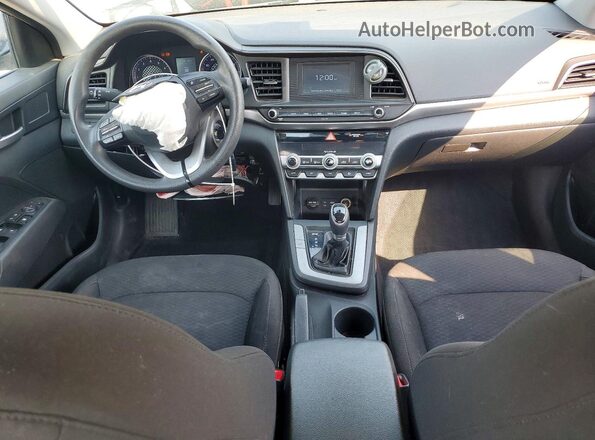 5NPD74LF0LH610962 2020 HYUNDAI ELANTRA Black Vista del salpicadero