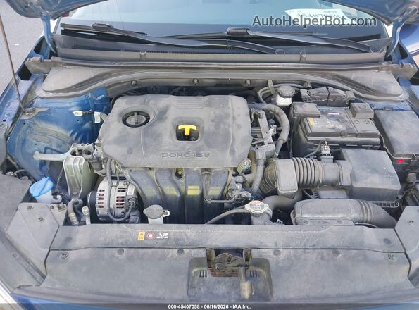 5NPD74LF0LH611299 2020 HYUNDAI ELANTRA Dark Blue უკანა ხედი