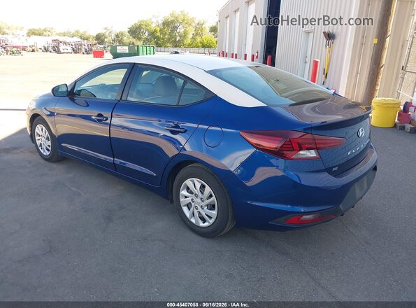 5NPD74LF0LH611299 2020 HYUNDAI ELANTRA Dark Blue უკანა მარცხენა