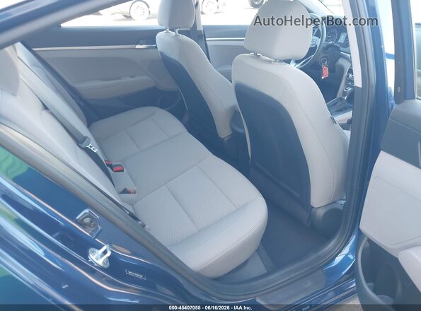 5NPD74LF0LH611299 2020 HYUNDAI ELANTRA Dark Blue VIN კოდის სტიკერის ხედი