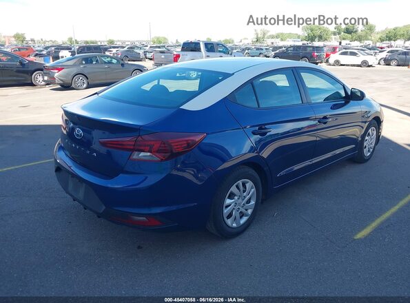 5NPD74LF0LH611299 2020 HYUNDAI ELANTRA Dark Blue უკანა მარჯვენა