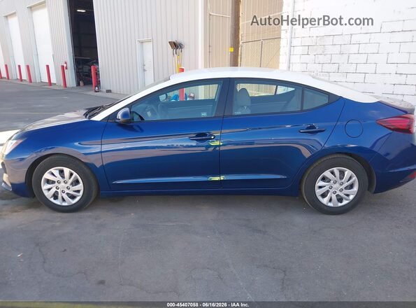 5NPD74LF0LH611299 2020 HYUNDAI ELANTRA Dark Blue სალონის 360-გრადუსიანი ხედი