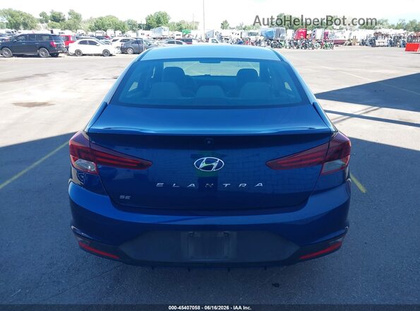 5NPD74LF0LH611299 2020 HYUNDAI ELANTRA Dark Blue 