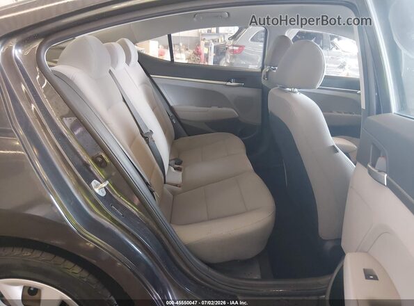 5NPD74LF0LH612050 2020 HYUNDAI ELANTRA Gray Widok naklejki z numerem VIN