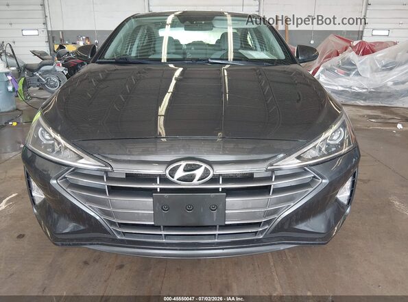 5NPD74LF0LH612050 2020 HYUNDAI ELANTRA Gray Widok zestawu wskaźników