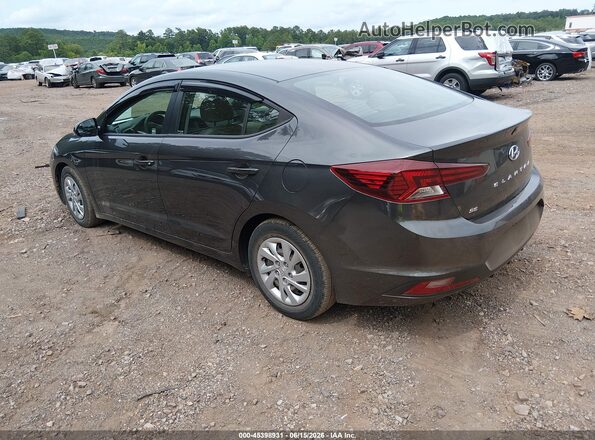5NPD74LF0LH612176 2020 HYUNDAI ELANTRA Gray Задня ліва чверть