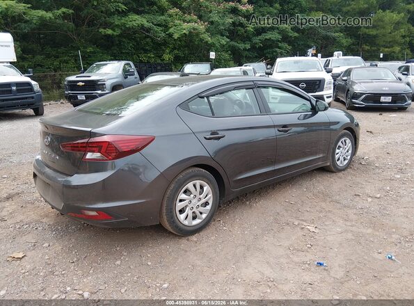 5NPD74LF0LH612176 2020 HYUNDAI ELANTRA Gray Задня права чверть