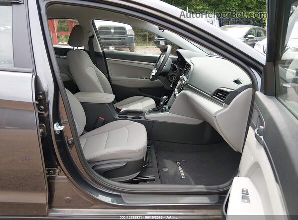 5NPD74LF0LH612176 2020 HYUNDAI ELANTRA Gray Вид салону спереду