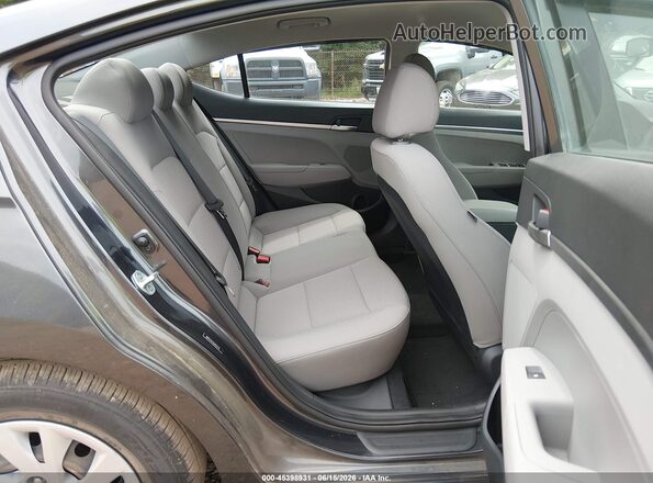 5NPD74LF0LH612176 2020 HYUNDAI ELANTRA Gray Вид наклейки з VIN-кодом