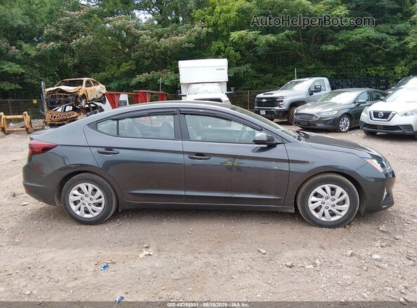 5NPD74LF0LH612176 2020 HYUNDAI ELANTRA Gray Вид задньої частини салону
