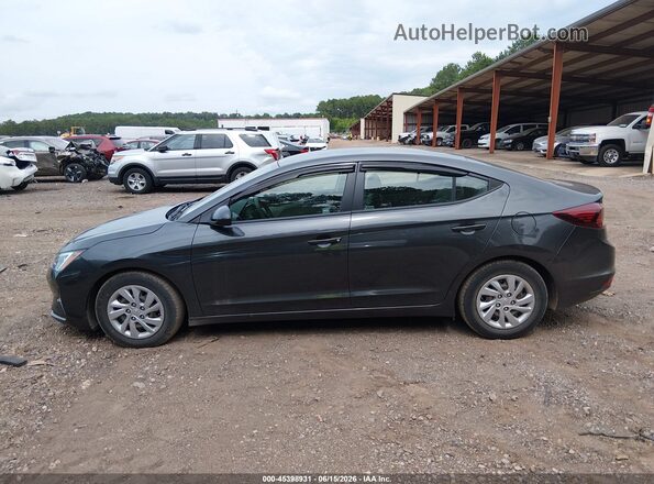 5NPD74LF0LH612176 2020 HYUNDAI ELANTRA Gray Панорамний вид салону 360°