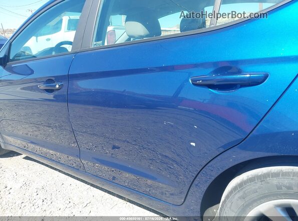 5NPD74LF0LH612257 2020 HYUNDAI ELANTRA Blue წინა ხედი