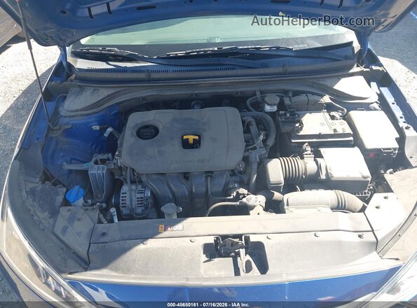 5NPD74LF0LH612257 2020 HYUNDAI ELANTRA Blue უკანა ხედი
