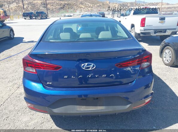 5NPD74LF0LH612257 2020 HYUNDAI ELANTRA Blue 