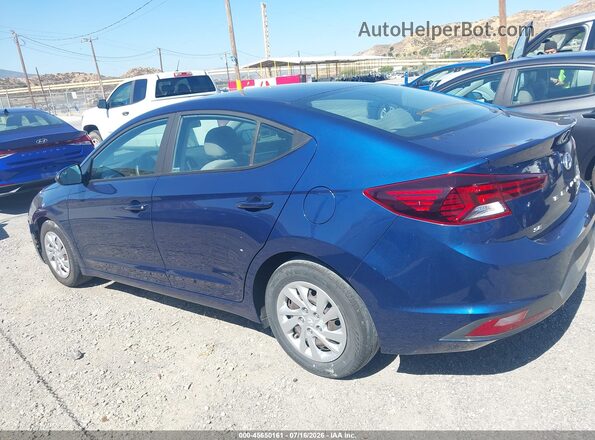 5NPD74LF0LH612257 2020 HYUNDAI ELANTRA Blue სალონის 360-გრადუსიანი ხედი