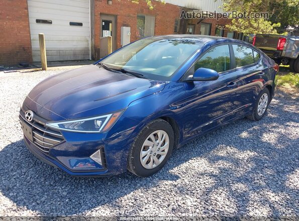 5NPD74LF0LH612274 2020 HYUNDAI ELANTRA Blue Przód lewy