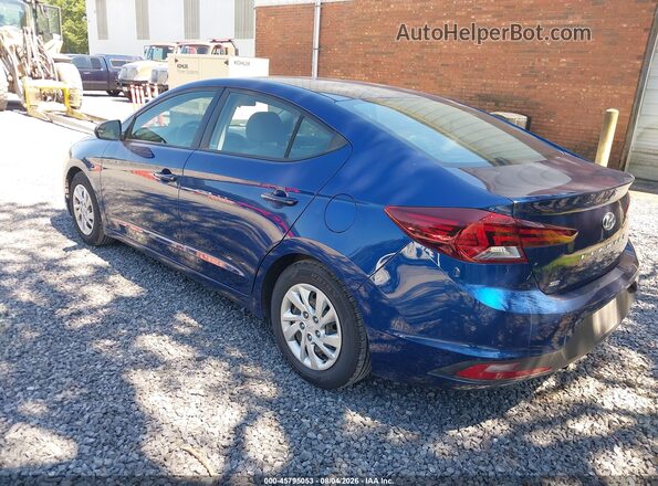 5NPD74LF0LH612274 2020 HYUNDAI ELANTRA Blue Tył lewy