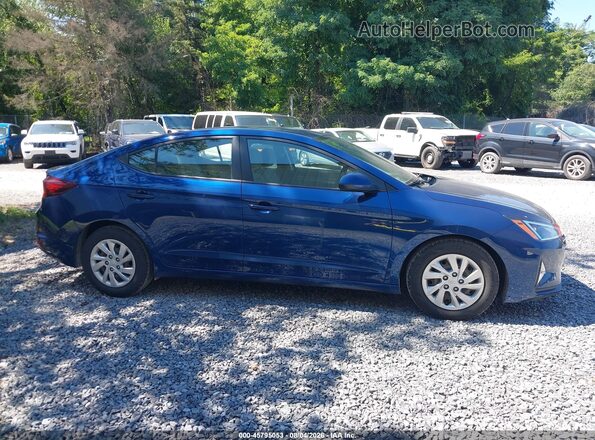 5NPD74LF0LH612274 2020 HYUNDAI ELANTRA Blue Widok wnętrza 360 stopni