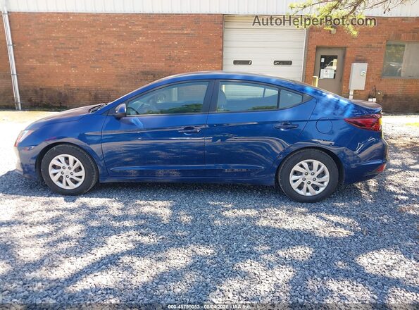 5NPD74LF0LH612274 2020 HYUNDAI ELANTRA Blue 