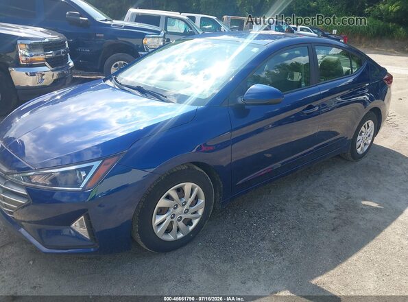 5NPD74LF0LH612291 2020 HYUNDAI ELANTRA Синий Вид спереди