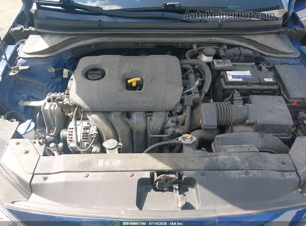 5NPD74LF0LH612291 2020 HYUNDAI ELANTRA Синий Вид сзади