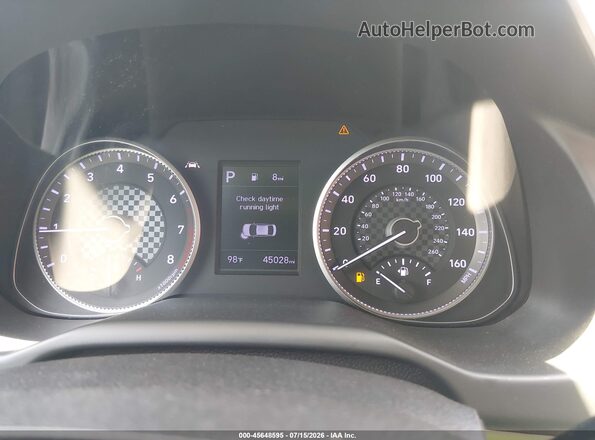 5NPD74LF0LH613067 2020 HYUNDAI ELANTRA Blue უკანა სავარძლების ხედი