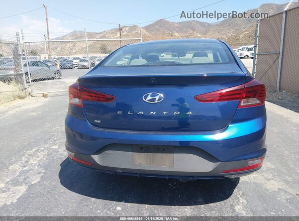 5NPD74LF0LH613067 2020 HYUNDAI ELANTRA Blue 