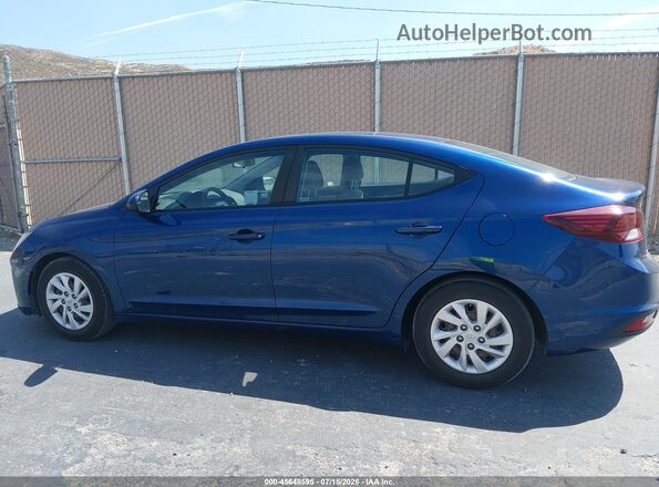 5NPD74LF0LH613067 2020 HYUNDAI ELANTRA Blue 