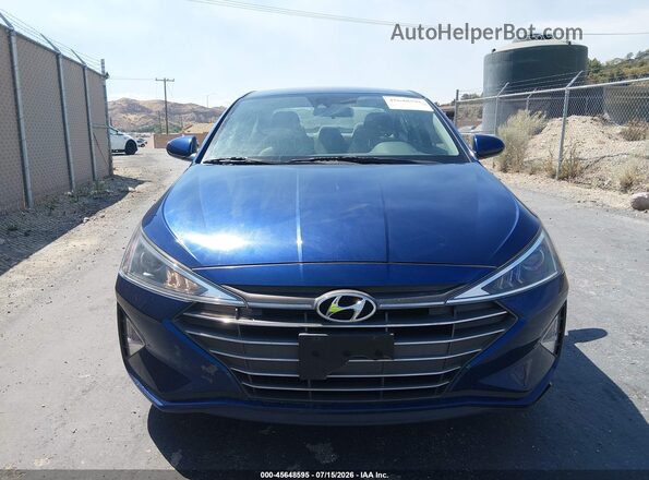 5NPD74LF0LH613067 2020 HYUNDAI ELANTRA Blue სალონის 360-გრადუსიანი ხედი