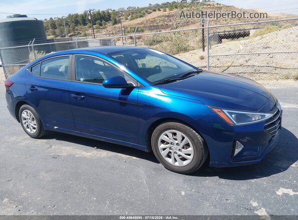 5NPD74LF0LH613067 2020 HYUNDAI ELANTRA Blue 