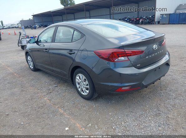 5NPD74LF0LH613361 2020 HYUNDAI ELANTRA Gray უკანა მარცხენა