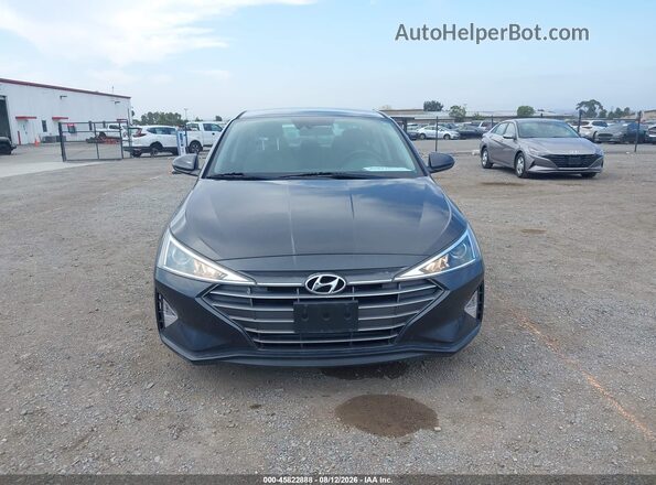 5NPD74LF0LH613361 2020 HYUNDAI ELANTRA Gray უკანა სალონის ხედი