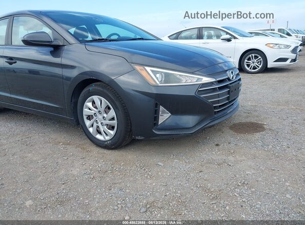 5NPD74LF0LH613361 2020 HYUNDAI ELANTRA Gray წინა ხედი