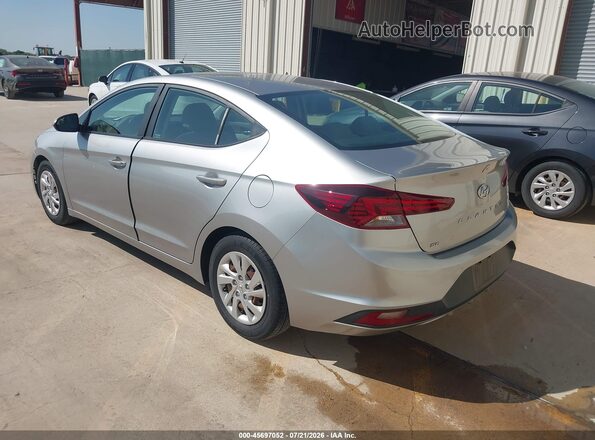 5NPD74LF0LH613411 2020 HYUNDAI ELANTRA Silver Rear left
