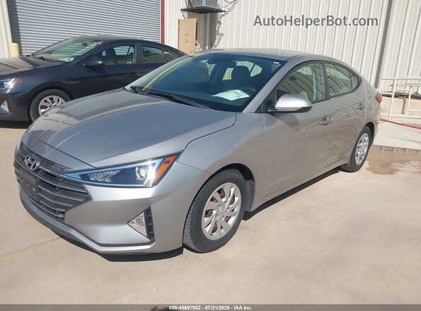 5NPD74LF0LH613411 2020 HYUNDAI ELANTRA Silver Front left