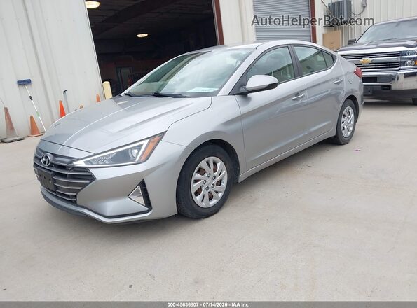 5NPD74LF0LH613876 2020 HYUNDAI ELANTRA Серебряный Передняя левая четверть