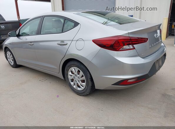 5NPD74LF0LH613876 2020 HYUNDAI ELANTRA Серебряный Задняя левая четверть