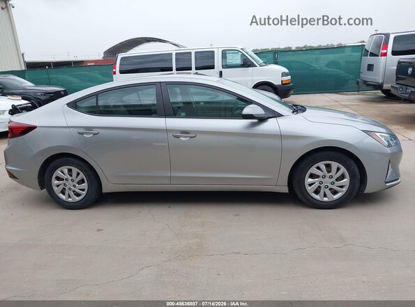 5NPD74LF0LH613876 2020 HYUNDAI ELANTRA Серебряный 
