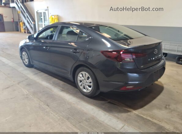 5NPD74LF0LH613988 2020 HYUNDAI ELANTRA Gray Задня ліва чверть