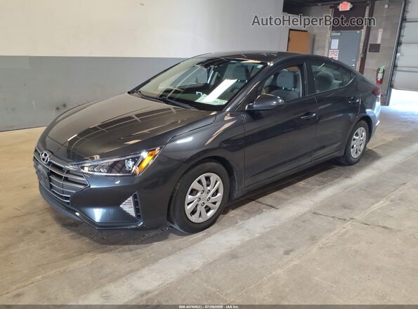 5NPD74LF0LH613988 2020 HYUNDAI ELANTRA Gray Передня ліва чверть