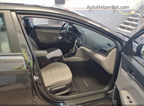 5NPD74LF0LH613988 2020 HYUNDAI ELANTRA Gray Вид салону спереду