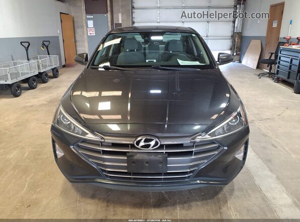 5NPD74LF0LH613988 2020 HYUNDAI ELANTRA Gray Вид задньої частини салону