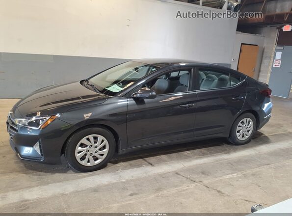 5NPD74LF0LH613988 2020 HYUNDAI ELANTRA Gray 