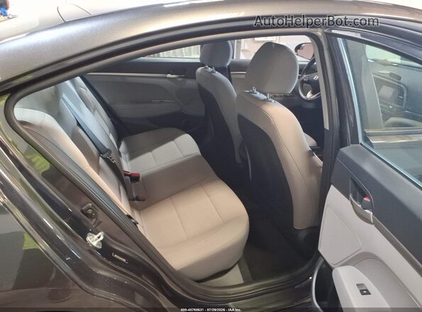 5NPD74LF0LH613988 2020 HYUNDAI ELANTRA Gray Вид наклейки з VIN-кодом