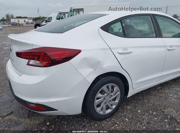 5NPD74LF0LH615711 2020 HYUNDAI ELANTRA White Դիմացի տեսք
